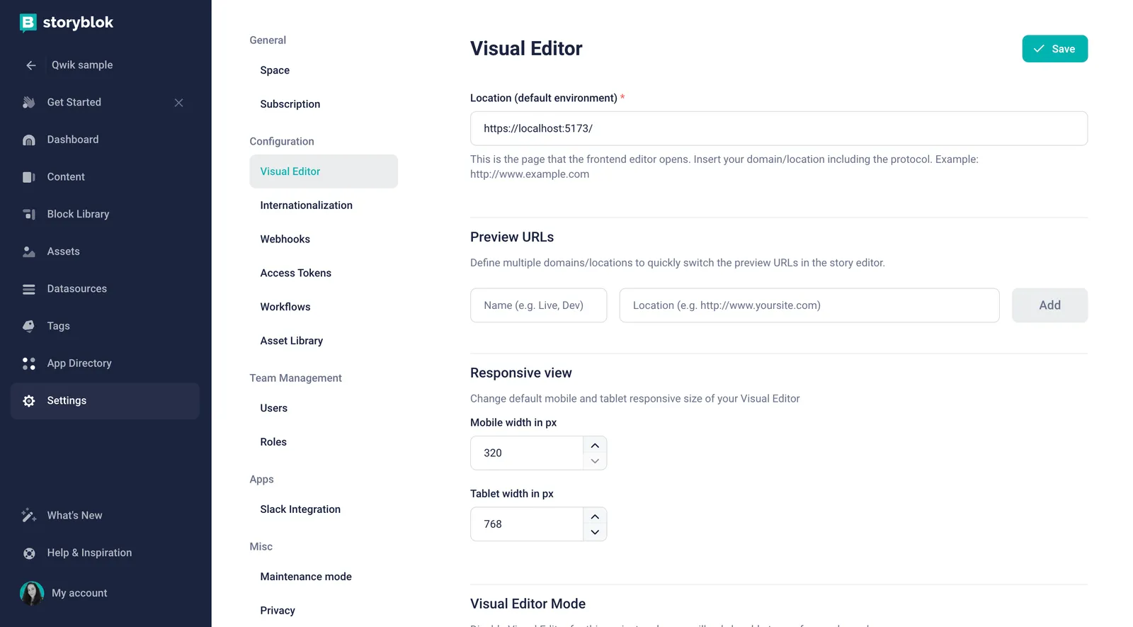 Storyblok: Headless CMS with visual editing
