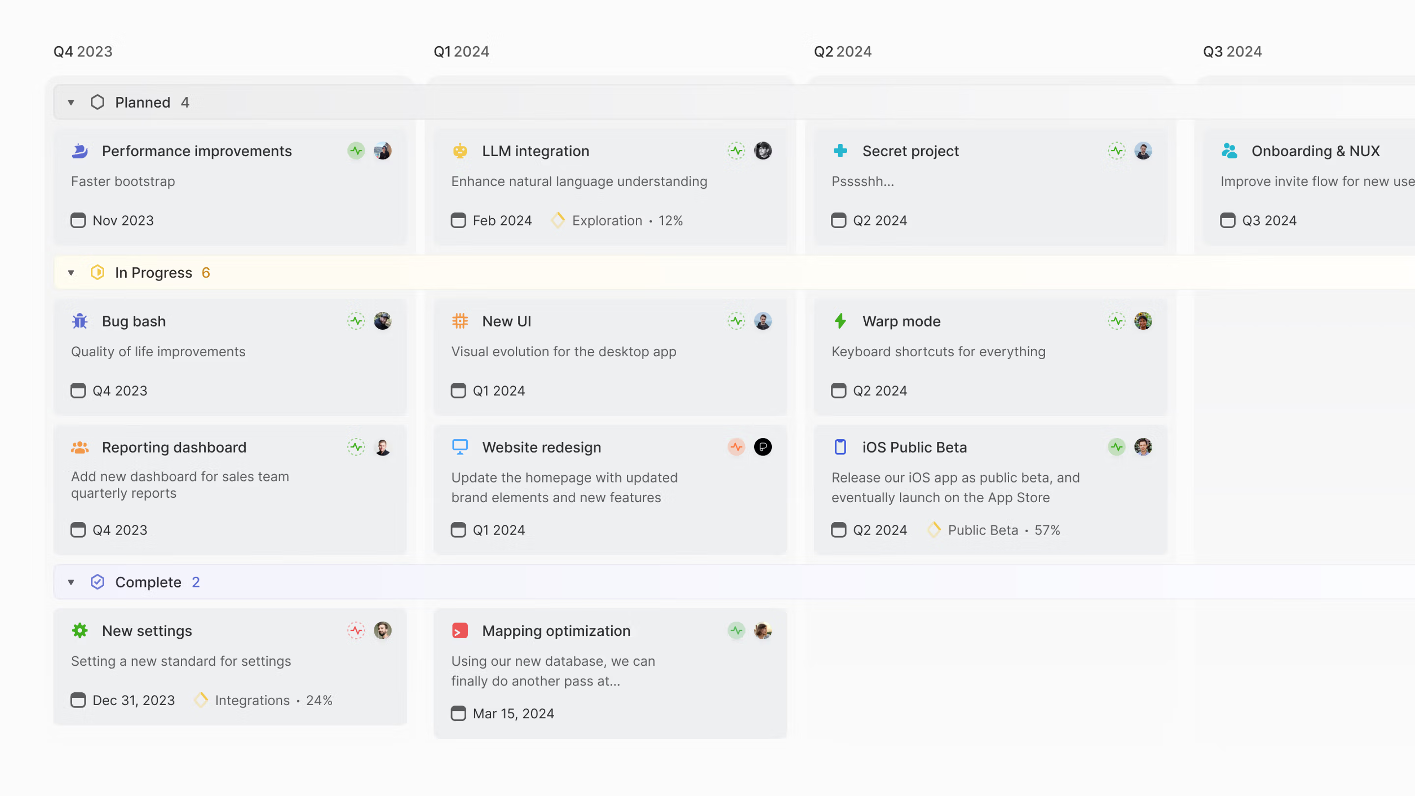 Linear streamlined task management tool