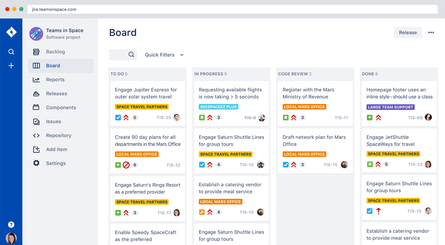 Jira and Confluence for agile requirements tracking