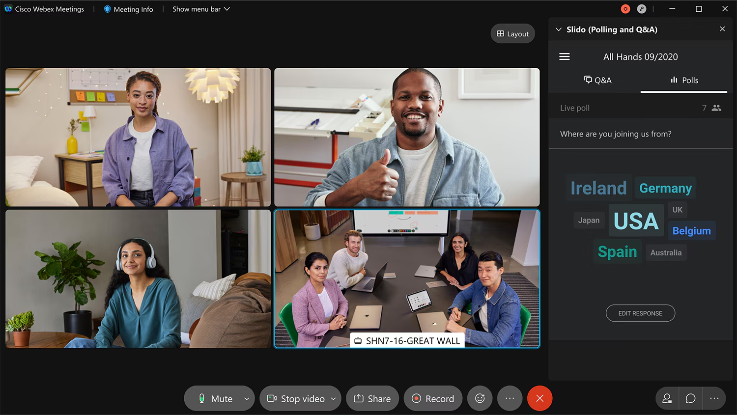 Webex meeting