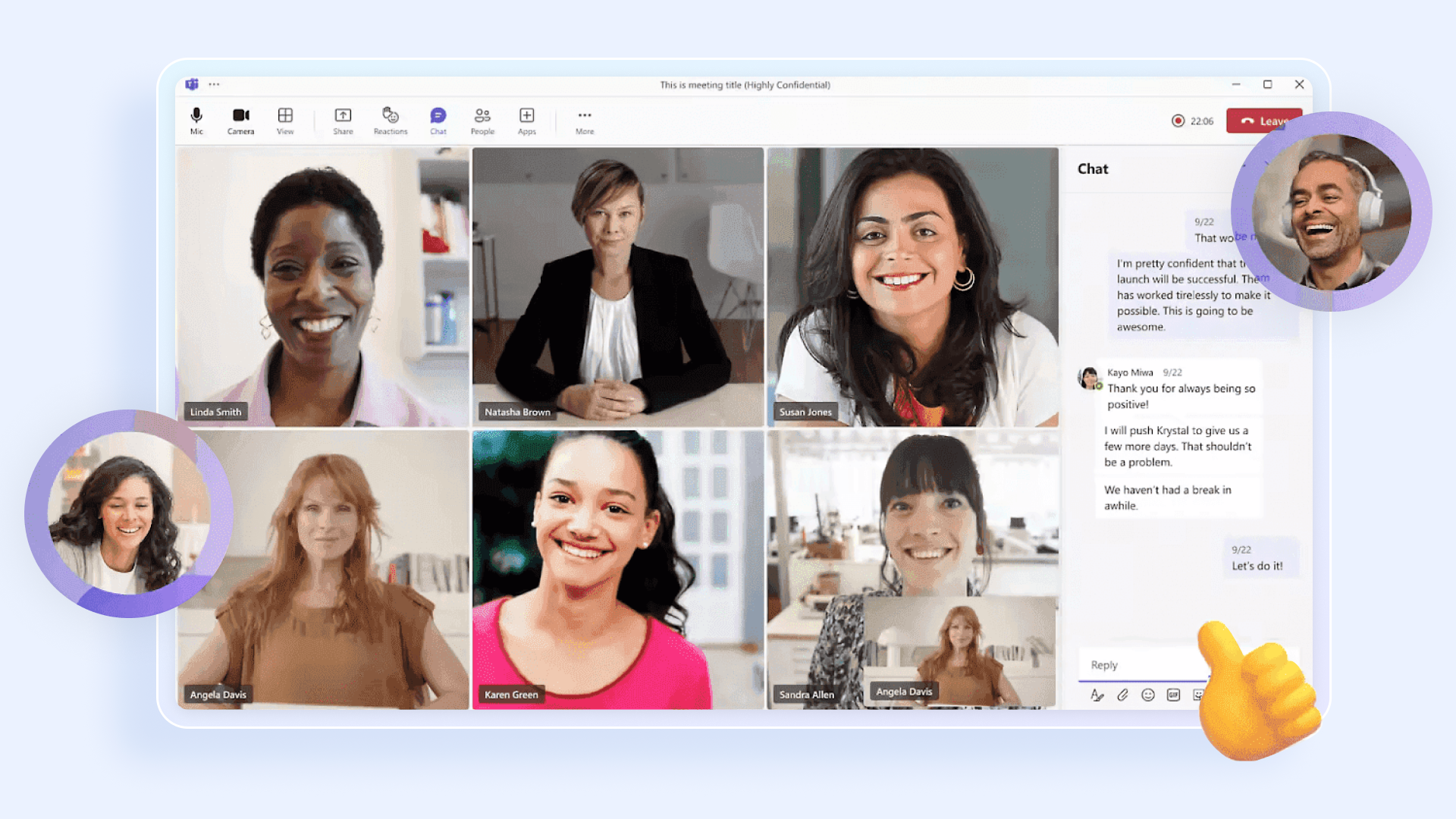 An image showing Microsoft's answer to Slack, Microsoft Teams.