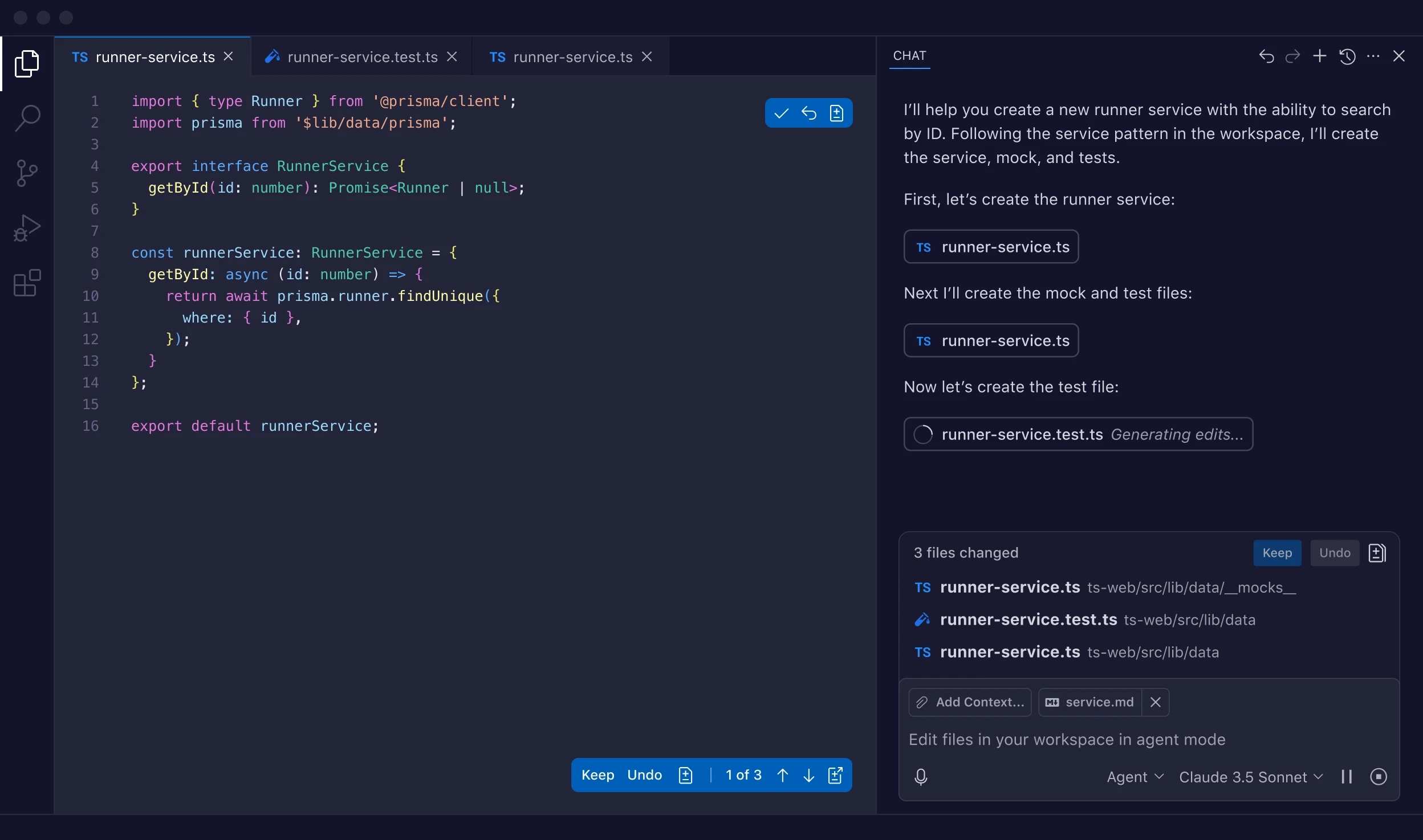 Writing code in GitHub