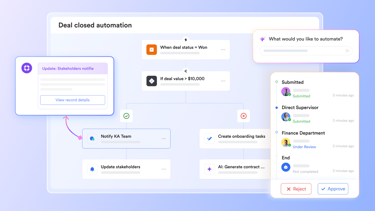 Lark Base all-in-one workflow automation app