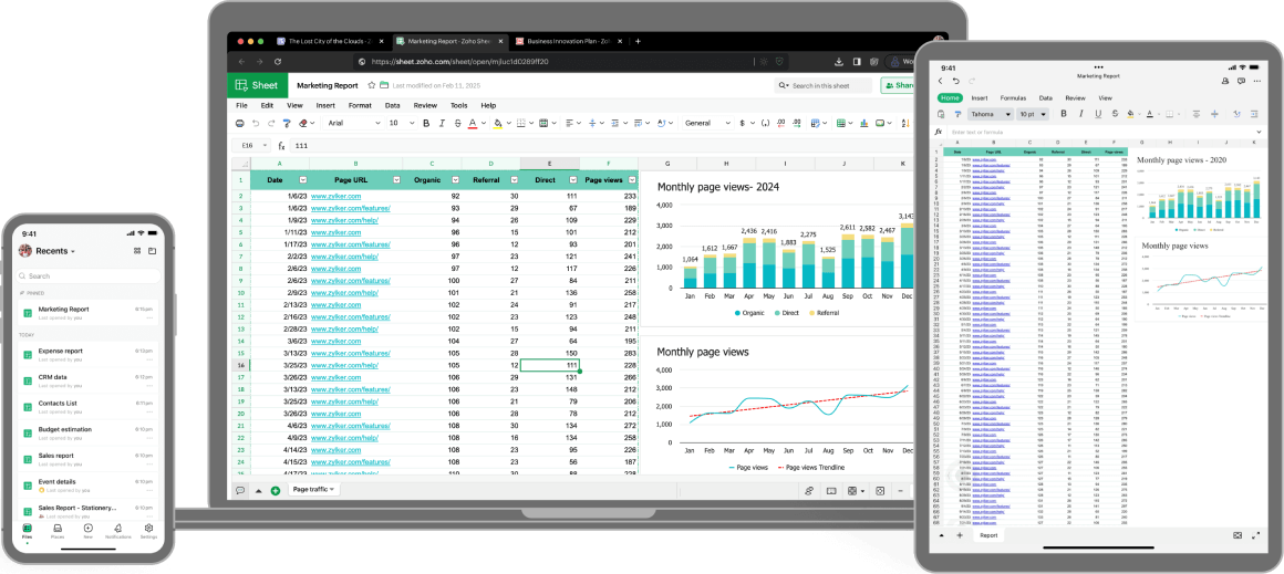 Zoho Office Suite for modern teams
