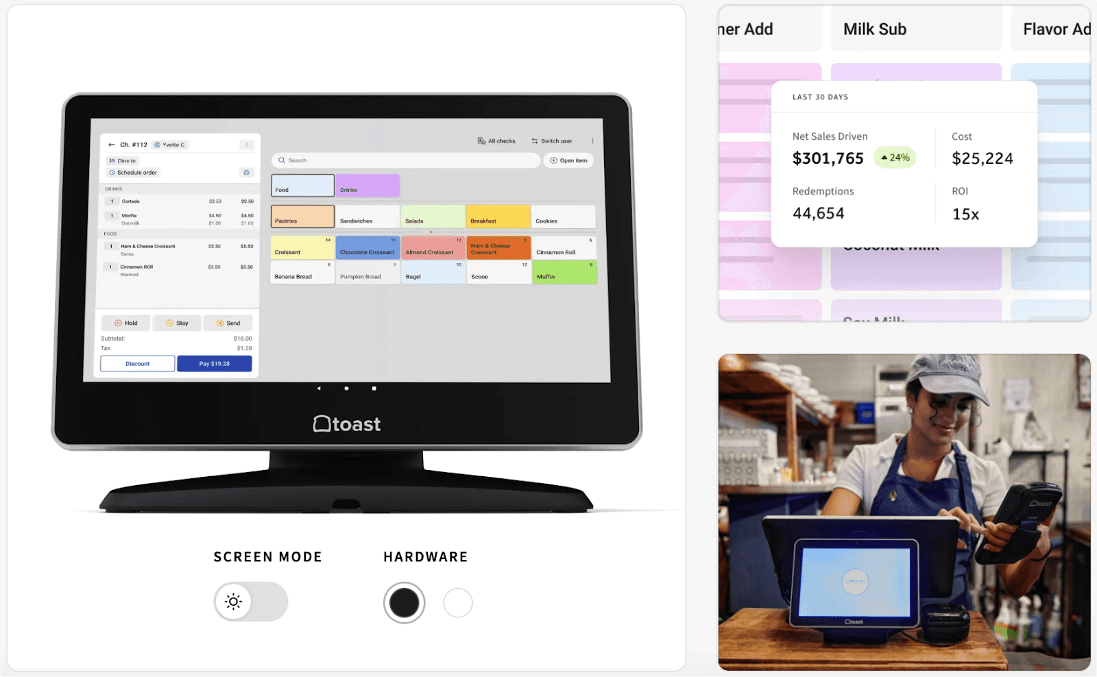 An platform designed specifically for cafes and bakeries