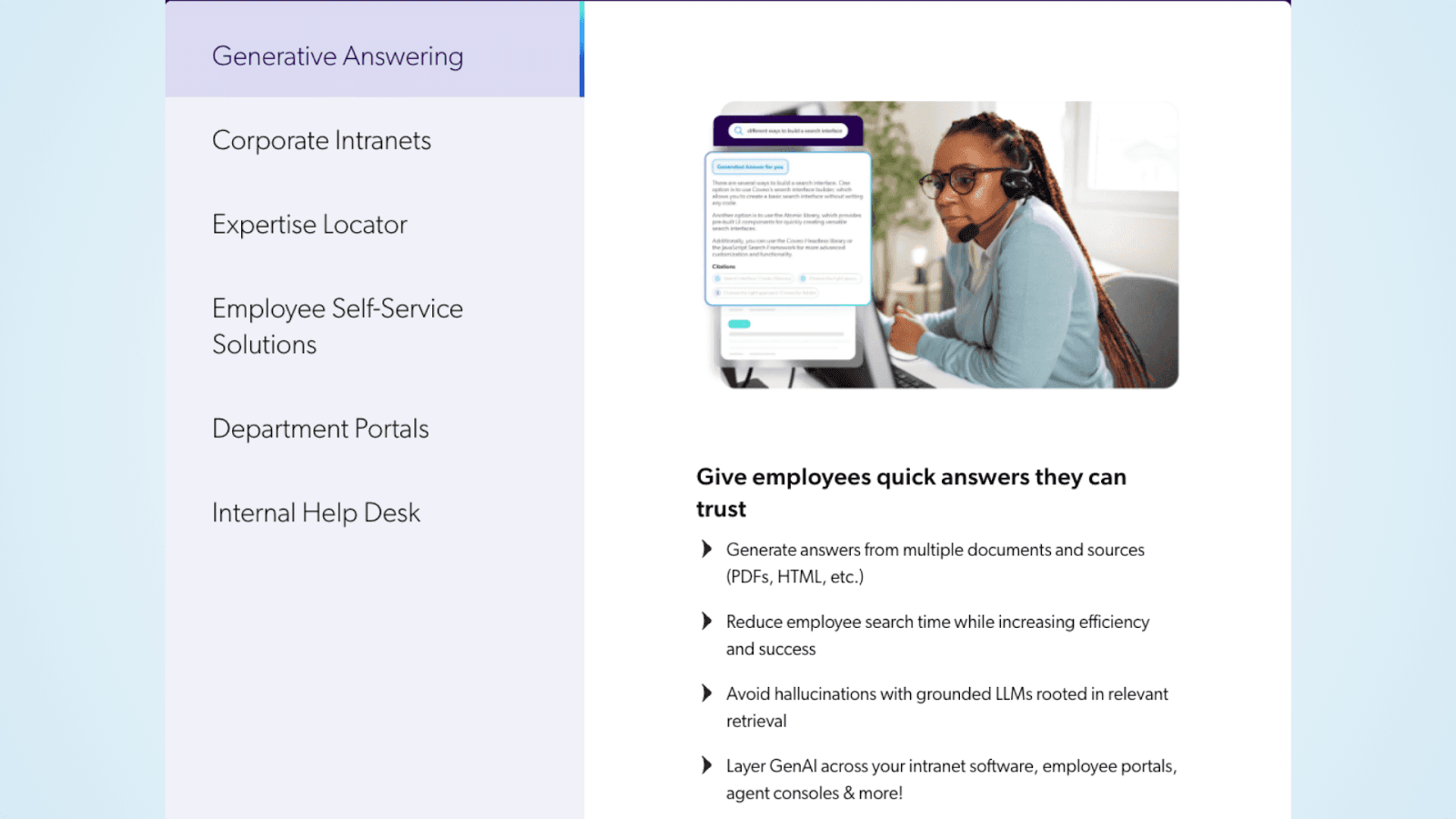 Coveo empowers enterprise search