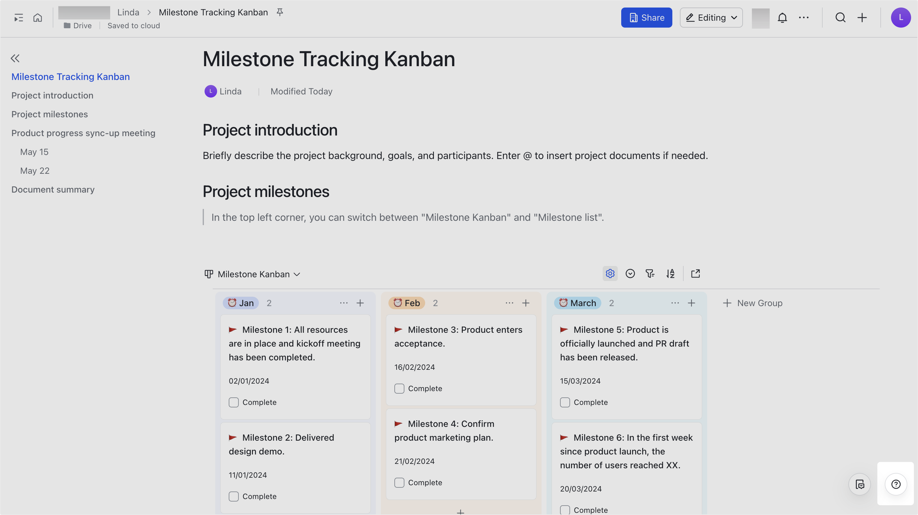 Use Markdown in Docs