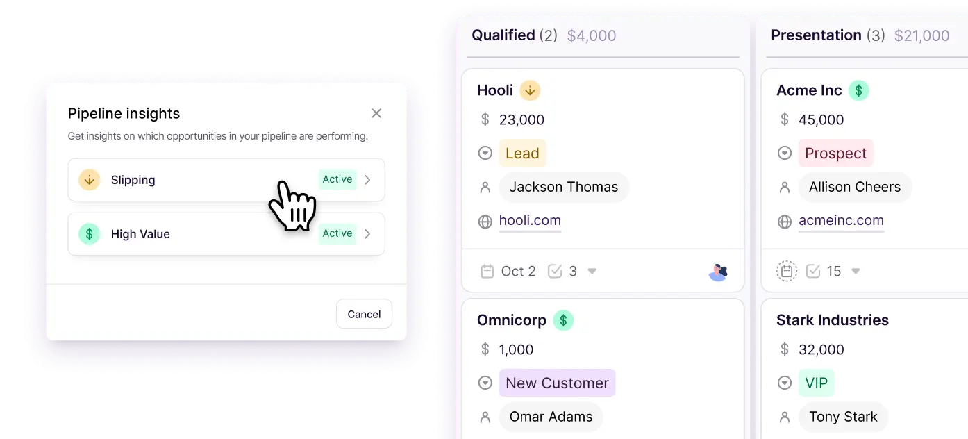 Track and manage sales leads in Gmail with Copper CRM