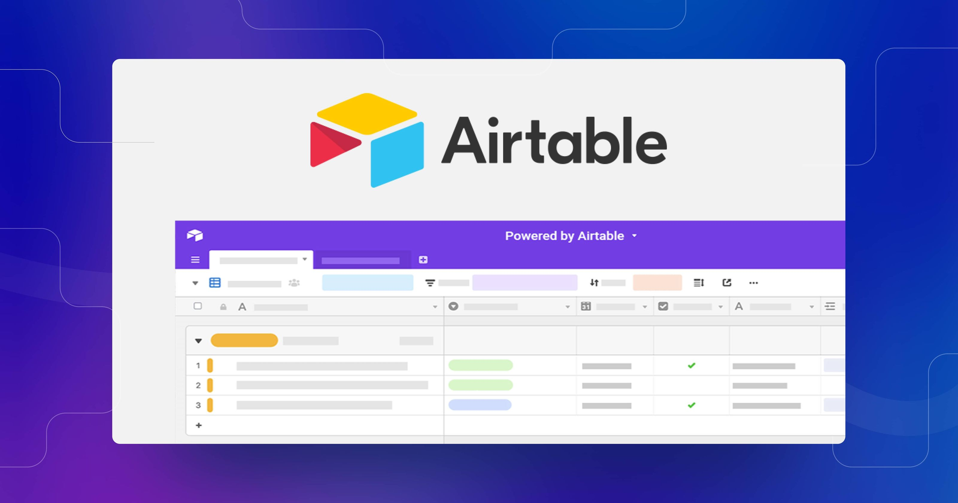 Airtable is a productivity platform