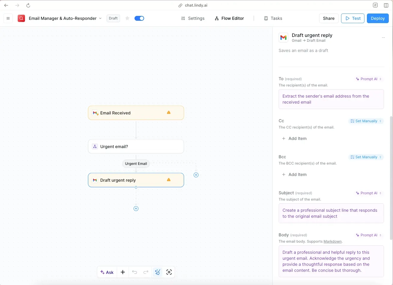 AI employees in Lindy