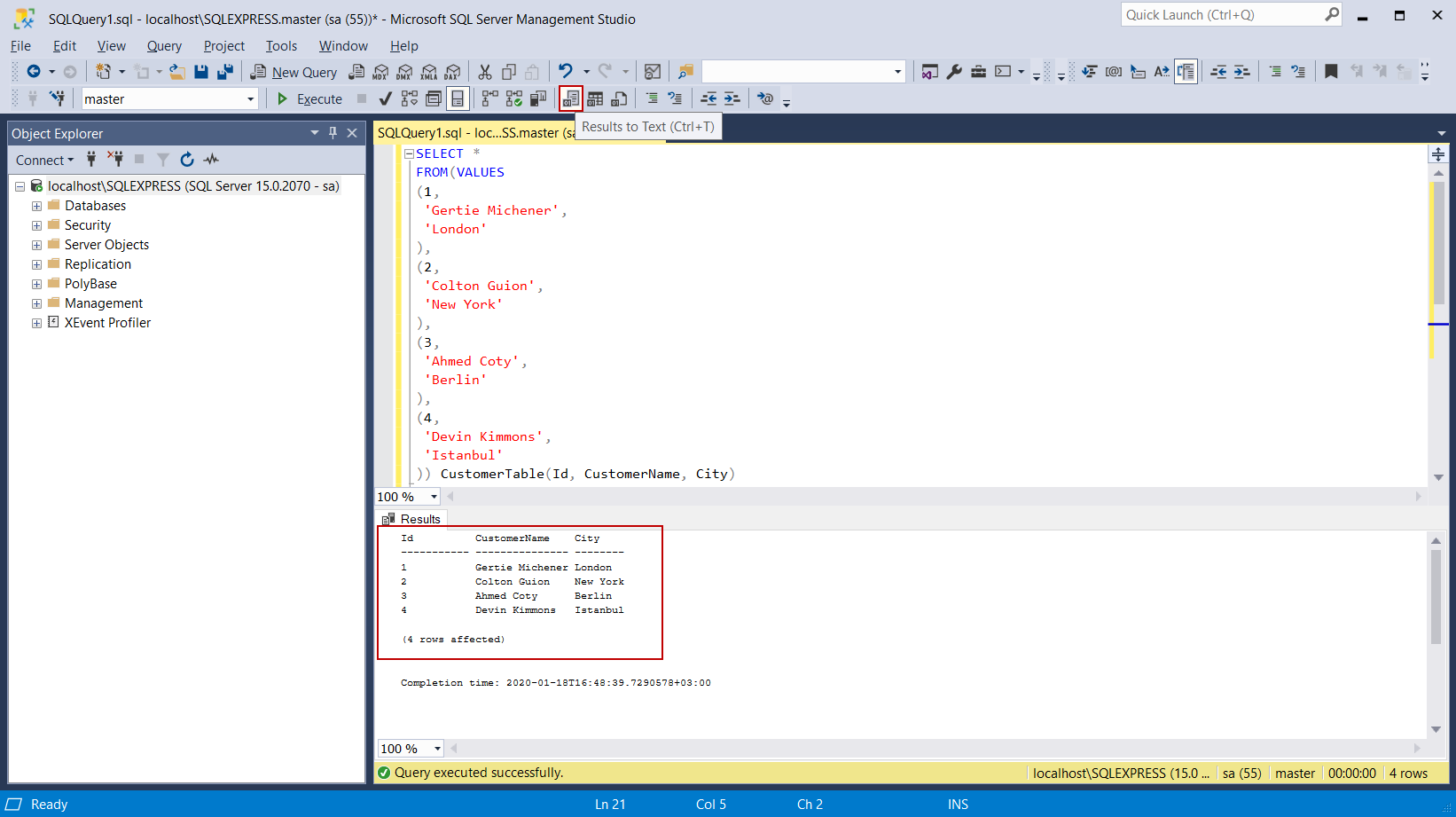 Microsoft SQL Server for enterprise-grade database management