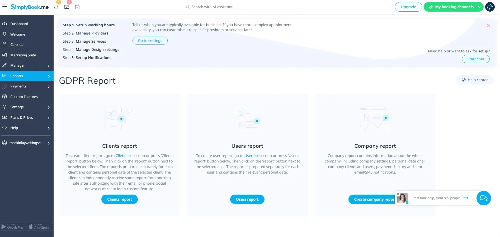 SimplyBook.me online appointment booking system