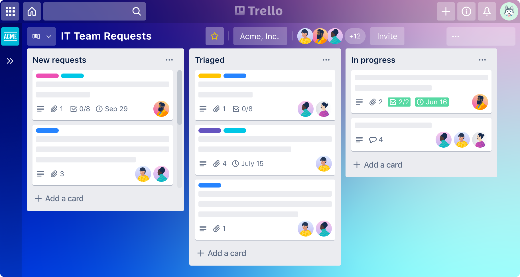 Trello for lightweight tool for smaller architecture firms