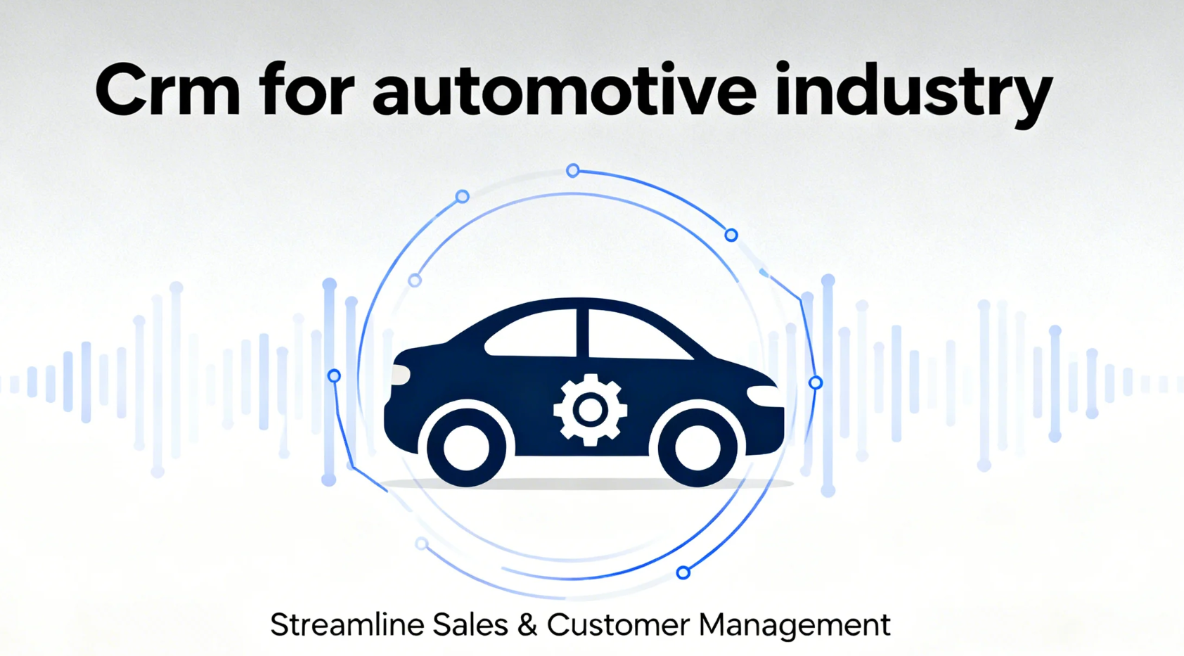 CRM for automotive industry