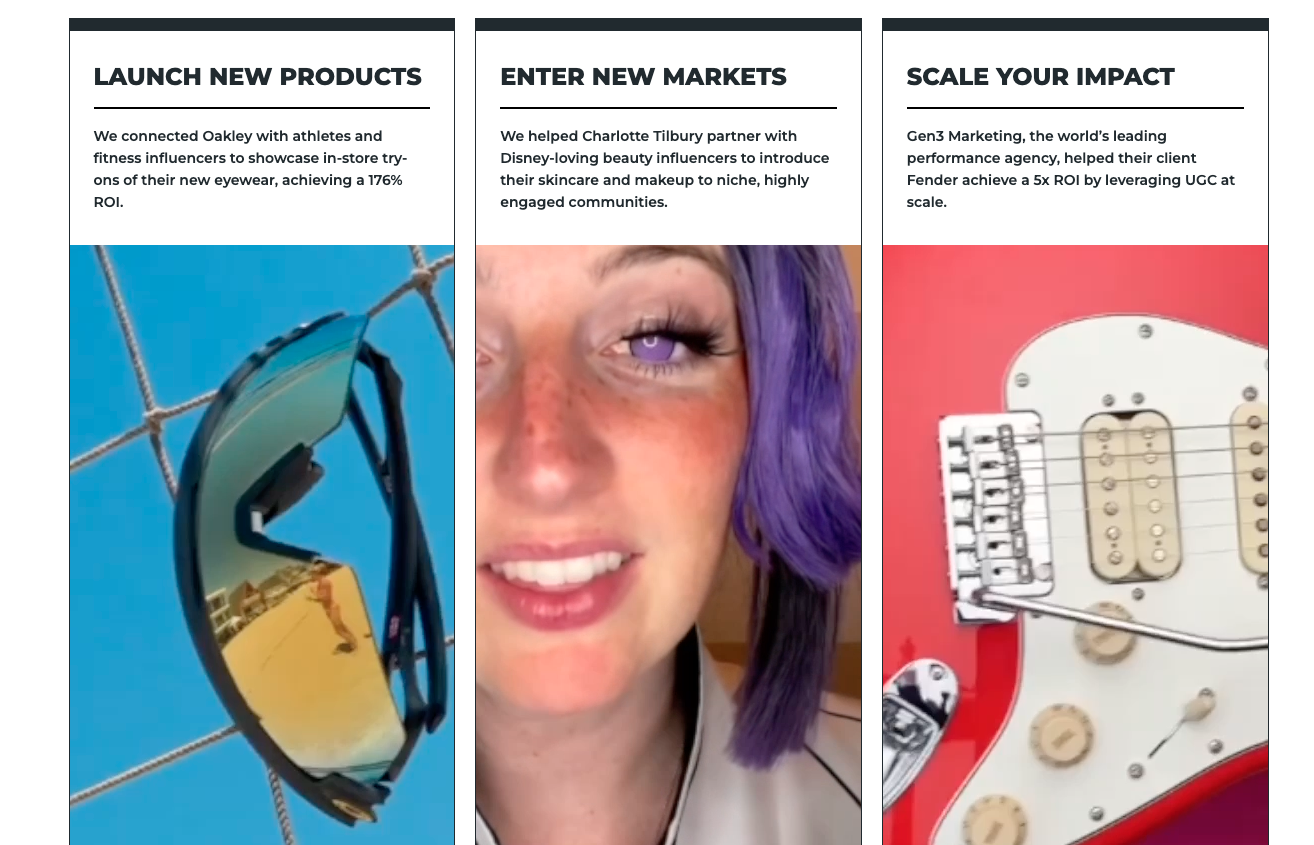 Creator supports influencer CRM