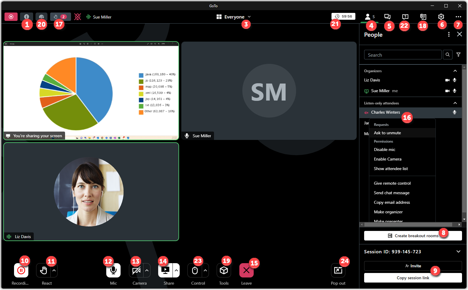 GoTo Webinar secure enterprise webinar software