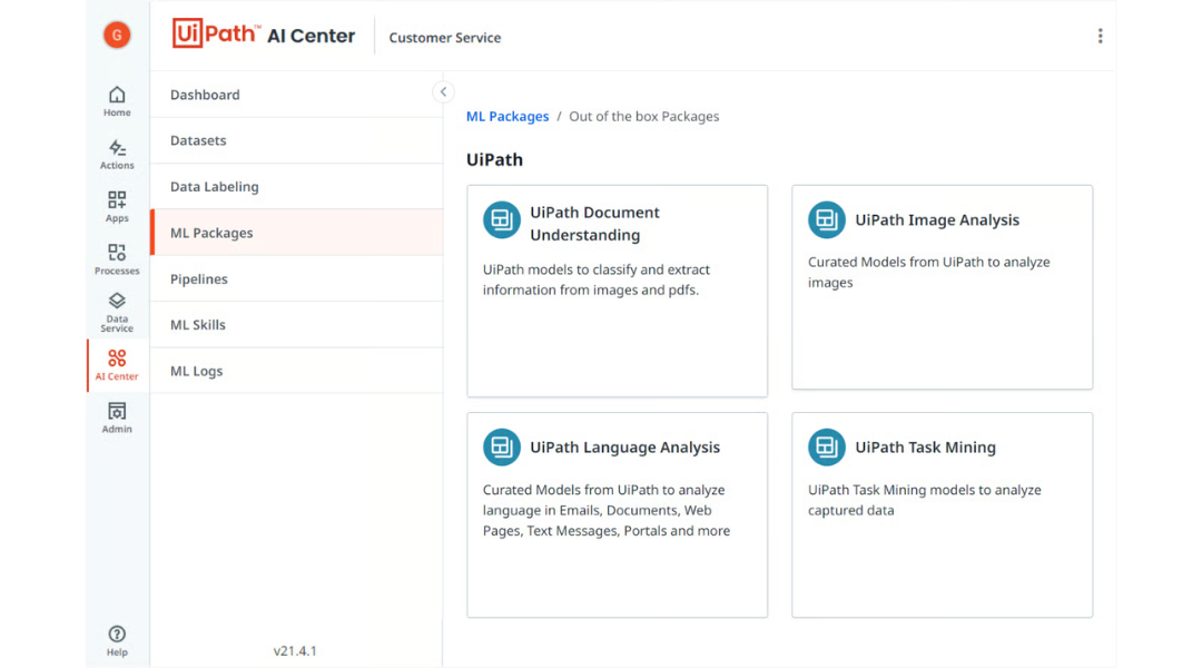 Business automation in UiPath