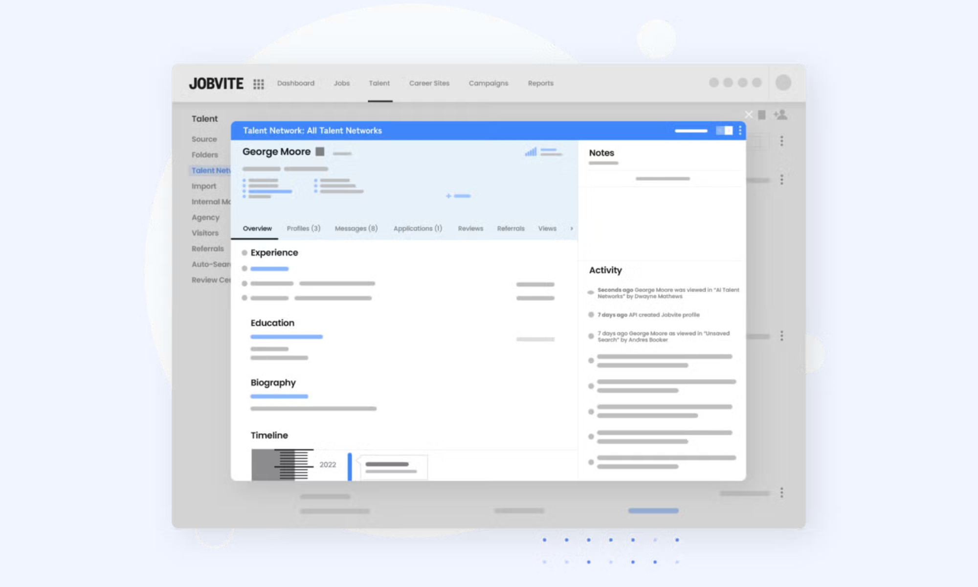 Jobvite: candidate tracking software