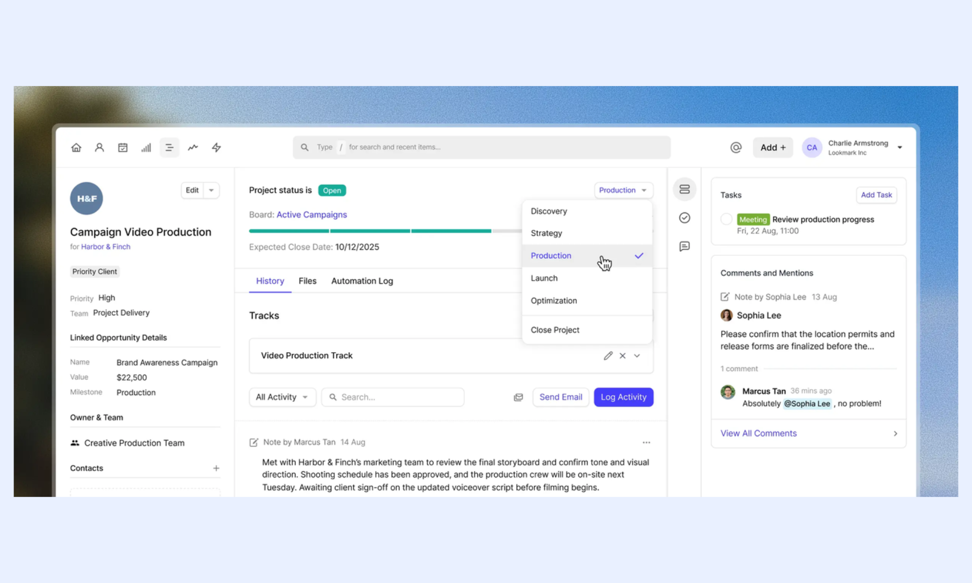 Capsule CRM: Lightweight CRM tool for small teams