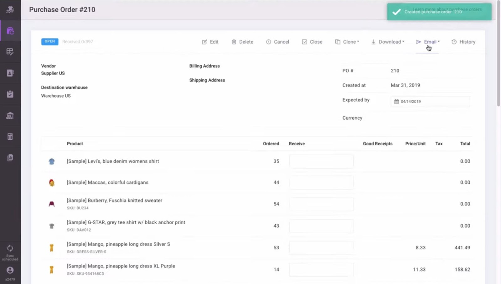 Inventory Planner is a forecasting tool for eCommerce brands
