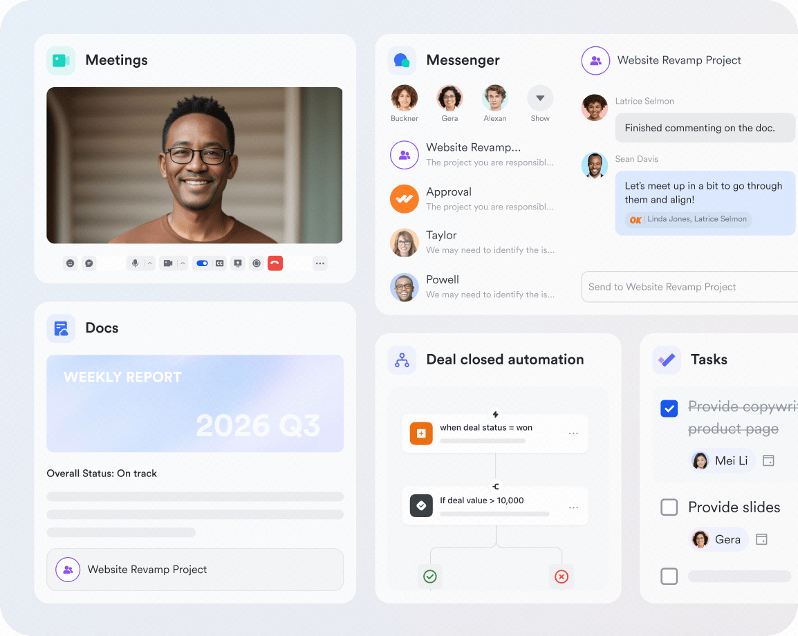 Try unified workspace with Lark