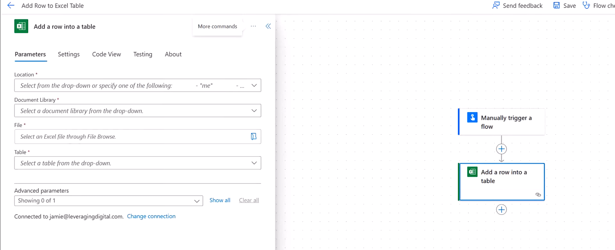 Include file handling for document workflows
