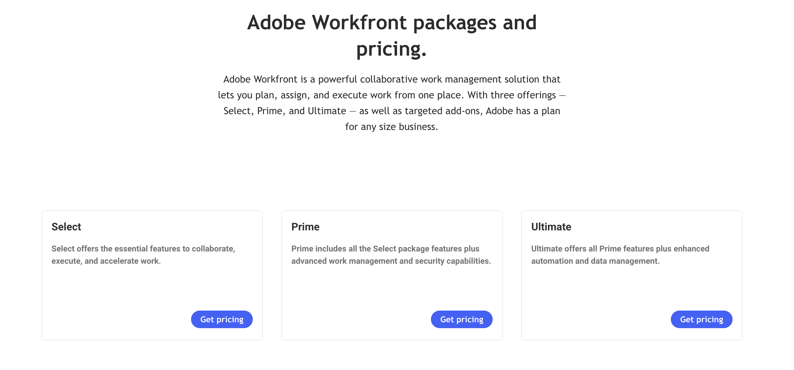 Workfront 价格：方案、成本与智能替代方案