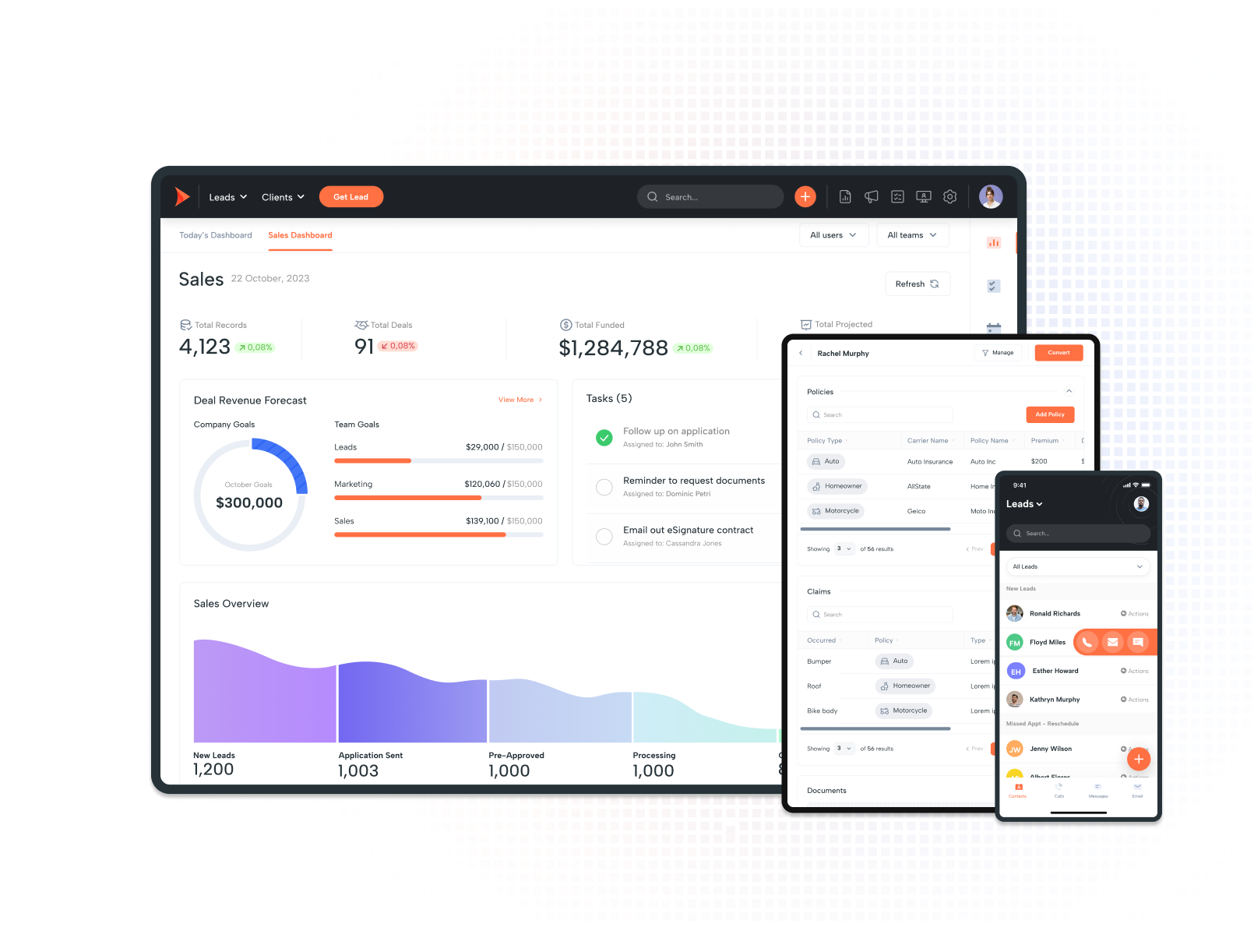 Shape CRM AI powered interface