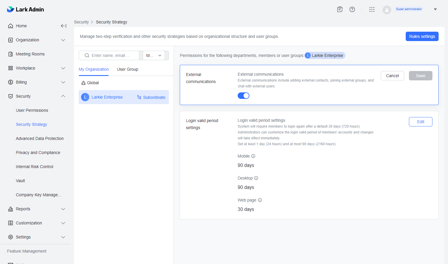 Using Lark for digital transformation