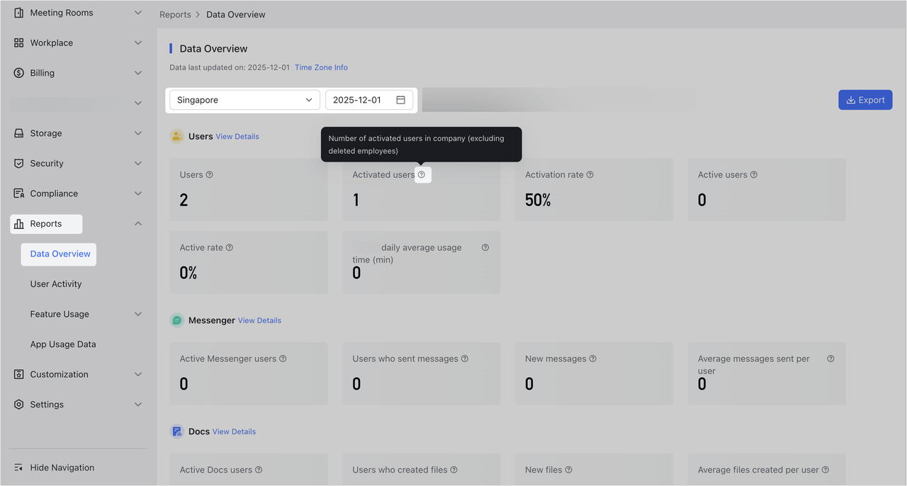 Admin | Use Reports in the Lark Admin Console