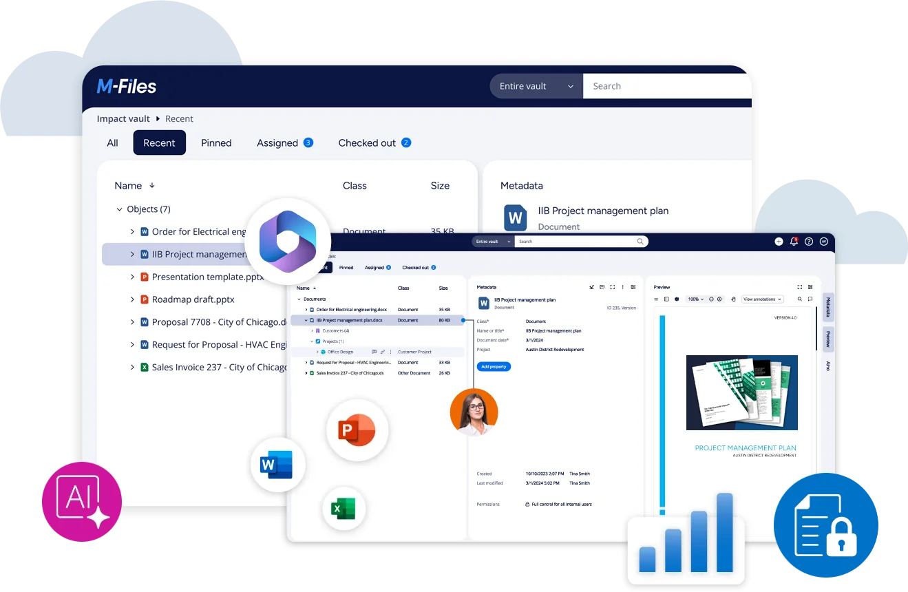 M-Files takes a unique approach to record management