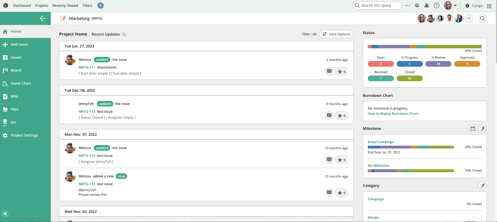 Backlog is bug management tool combining dev and design workflows