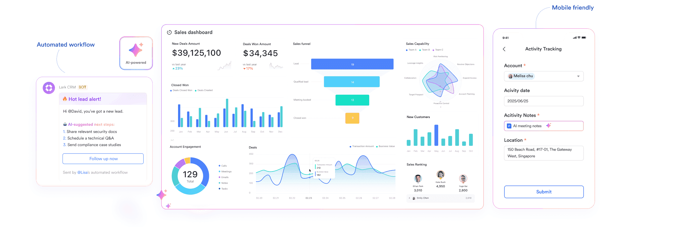 Lark CRM overview