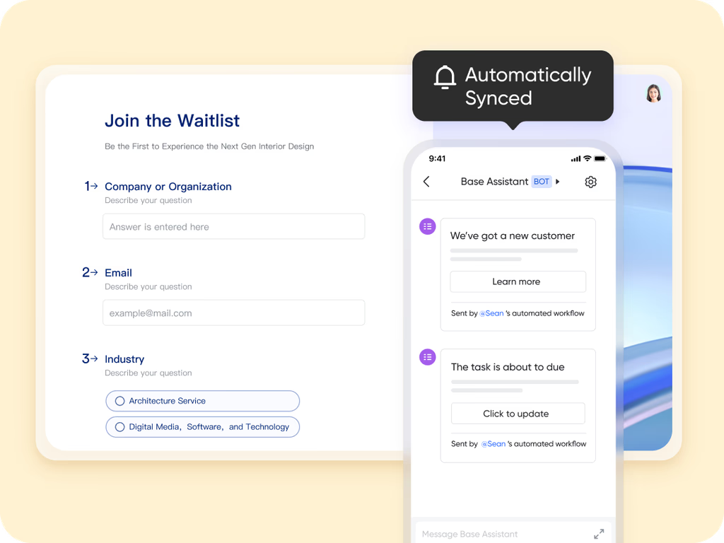 Lark Forms helps trigger follow-up workflows