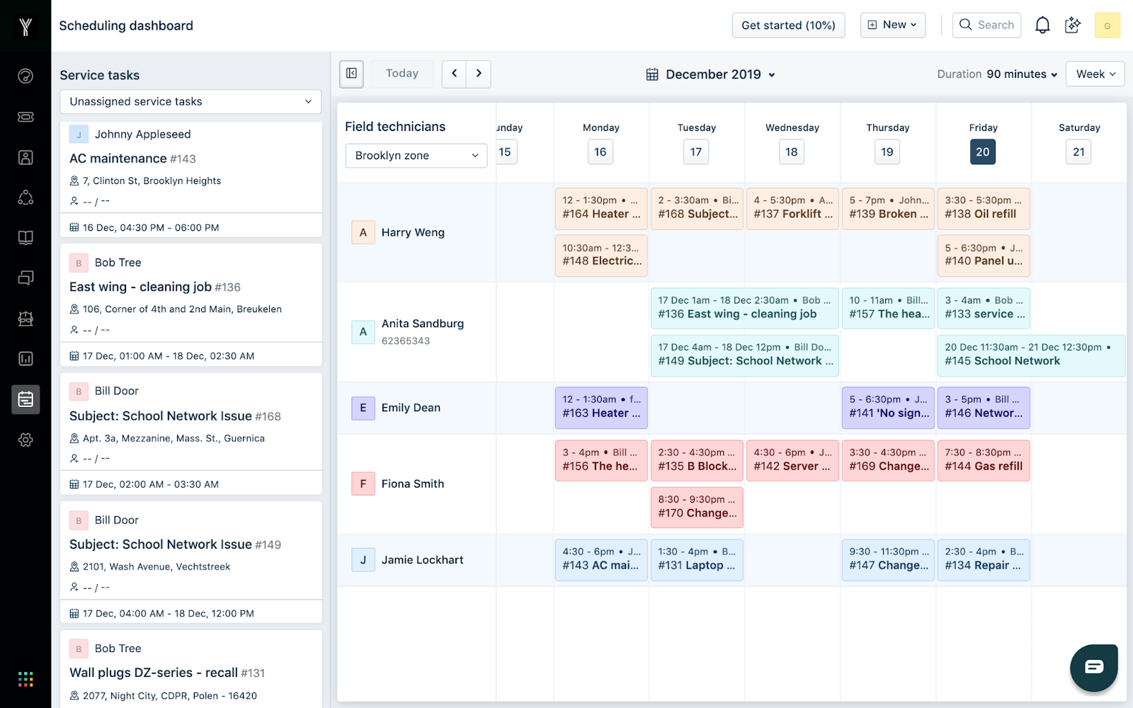 Omnichannel FSM with customer support integration