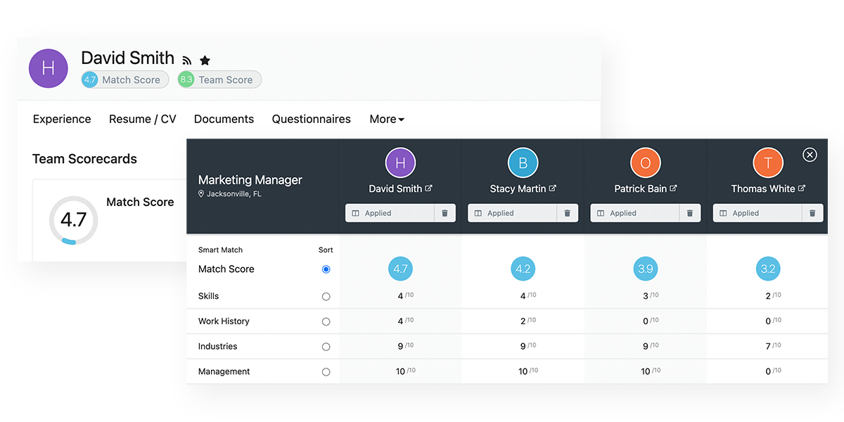 Breezy HR is a visual applicant tracking system for small teams