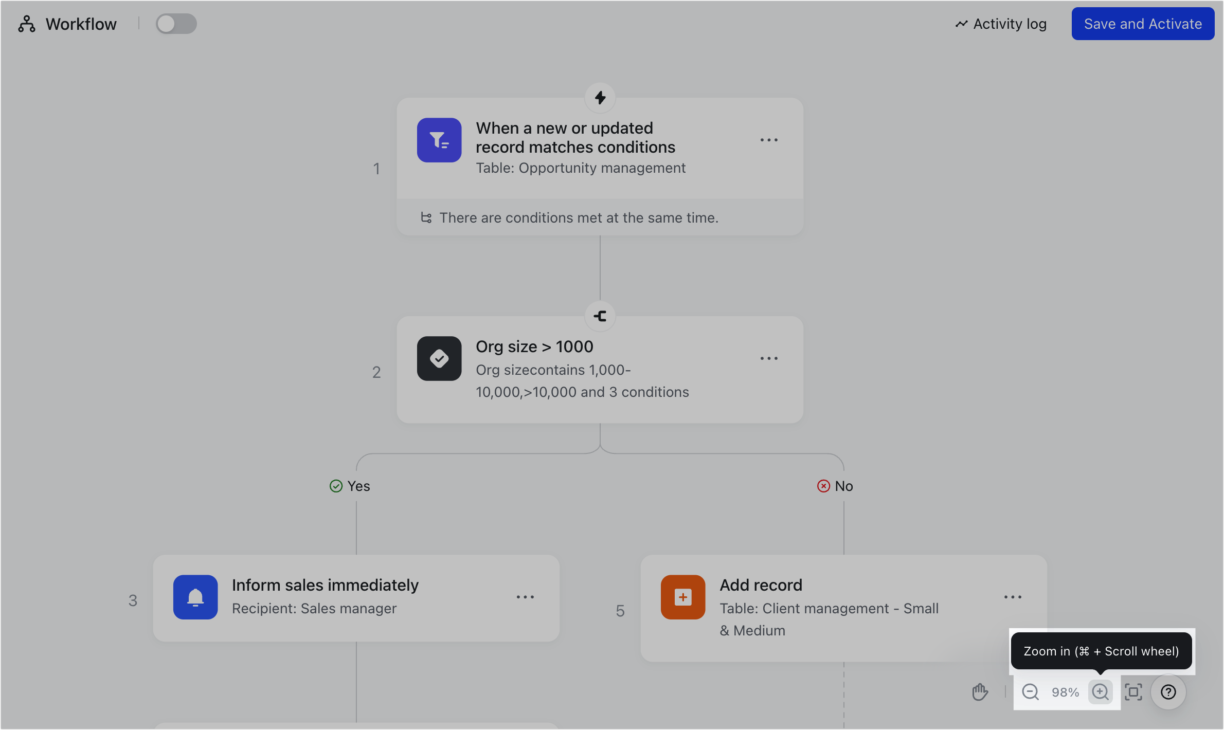 Use Workflow in Base