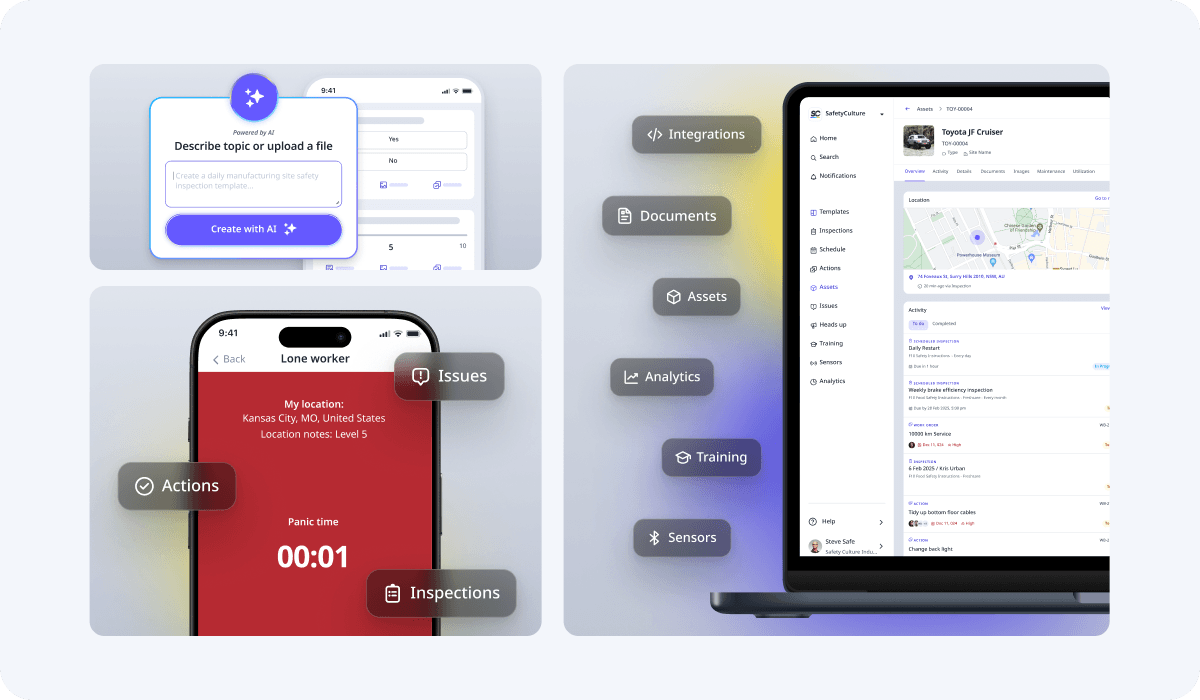 SafetyCulture (iAuditor) for safety and inspection workflows