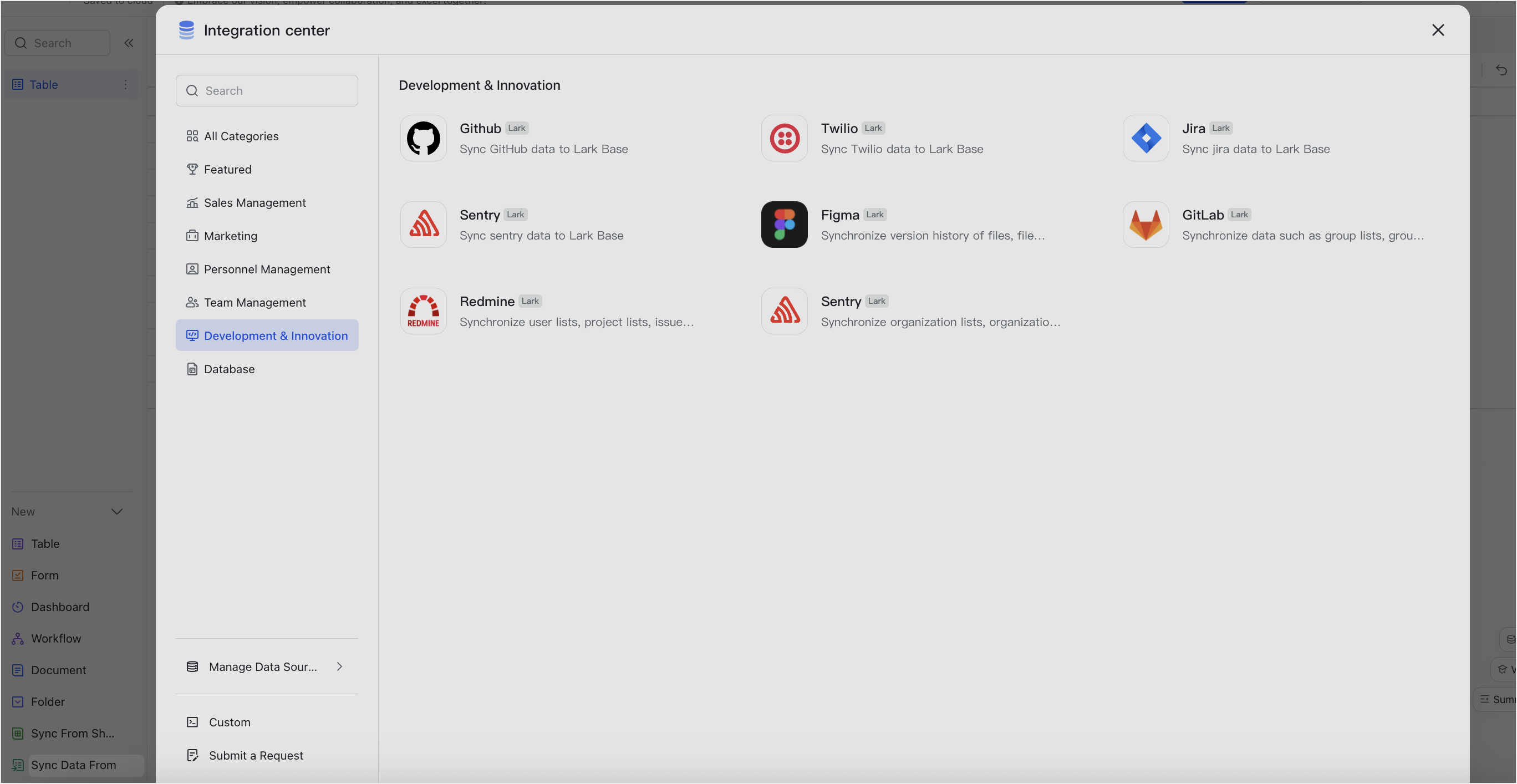 New features for Base