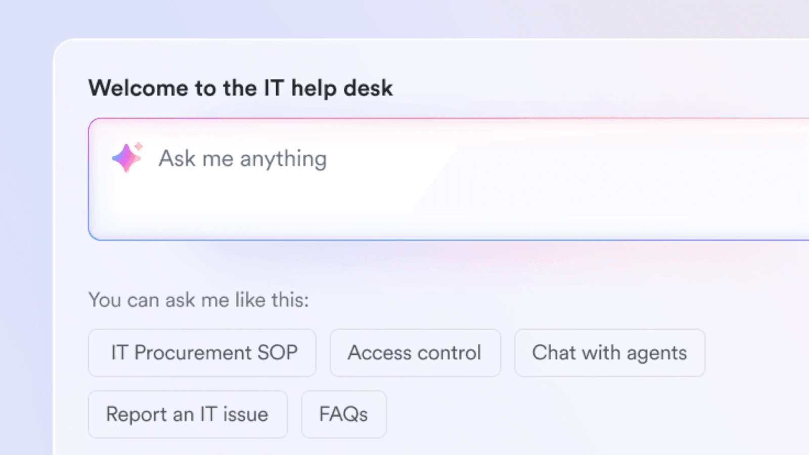 AI-powered IT helpdesk