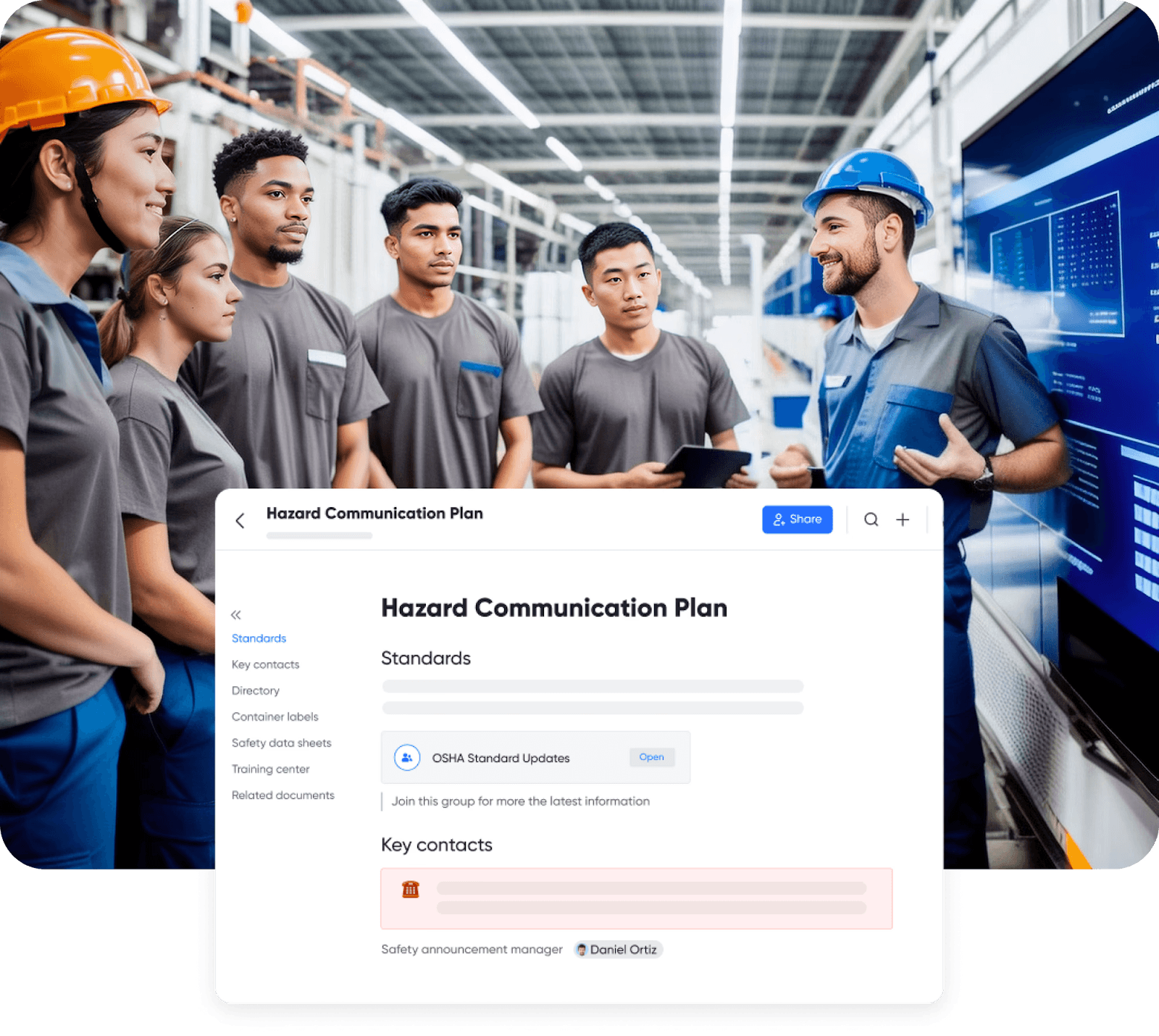 Hazard communication plan
