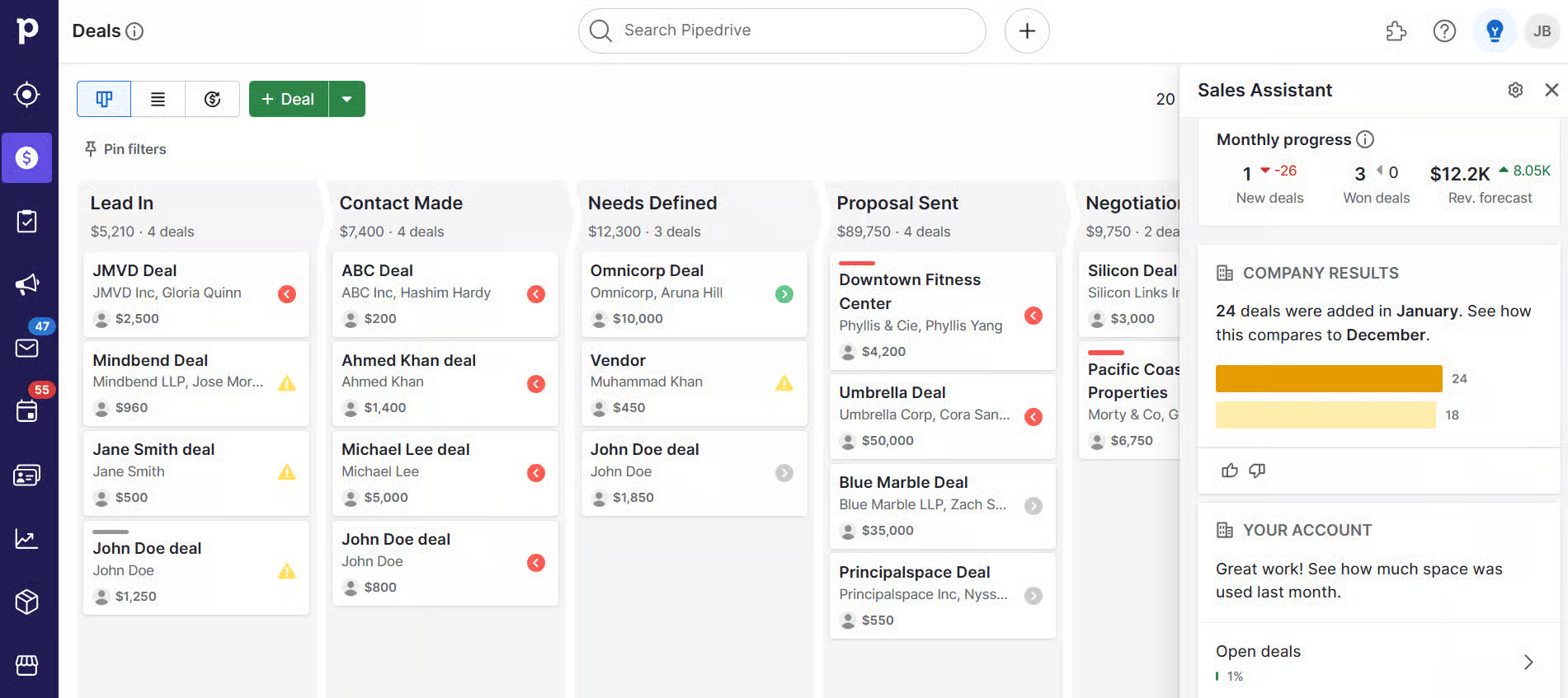 Pipedrive CRM for small and mid-sized teams
