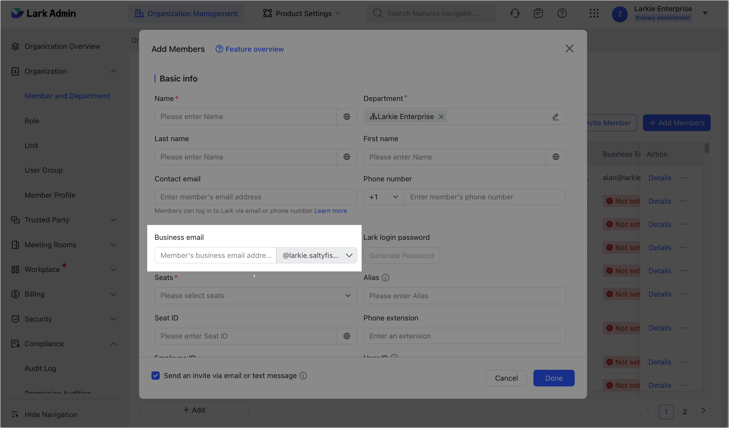 Admin | Set up an inbound email gateway