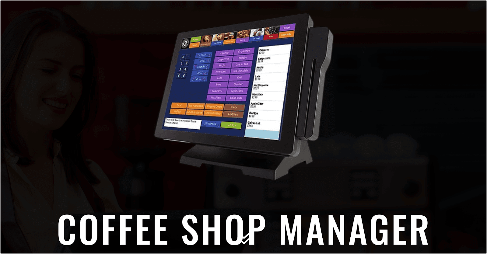 Sophisticated Coffee Point of Sale