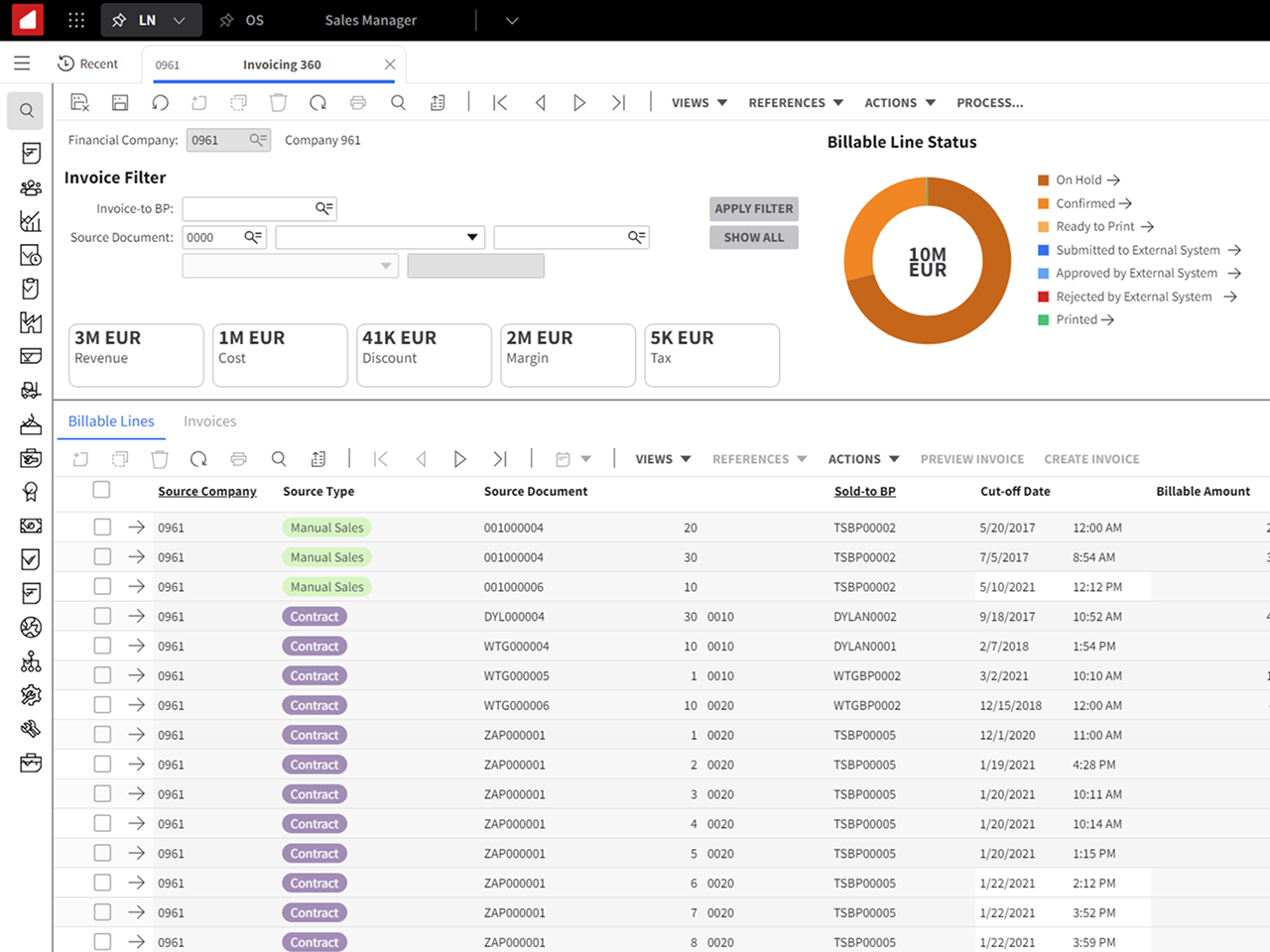 Infor CloudSuite ERP solutions
