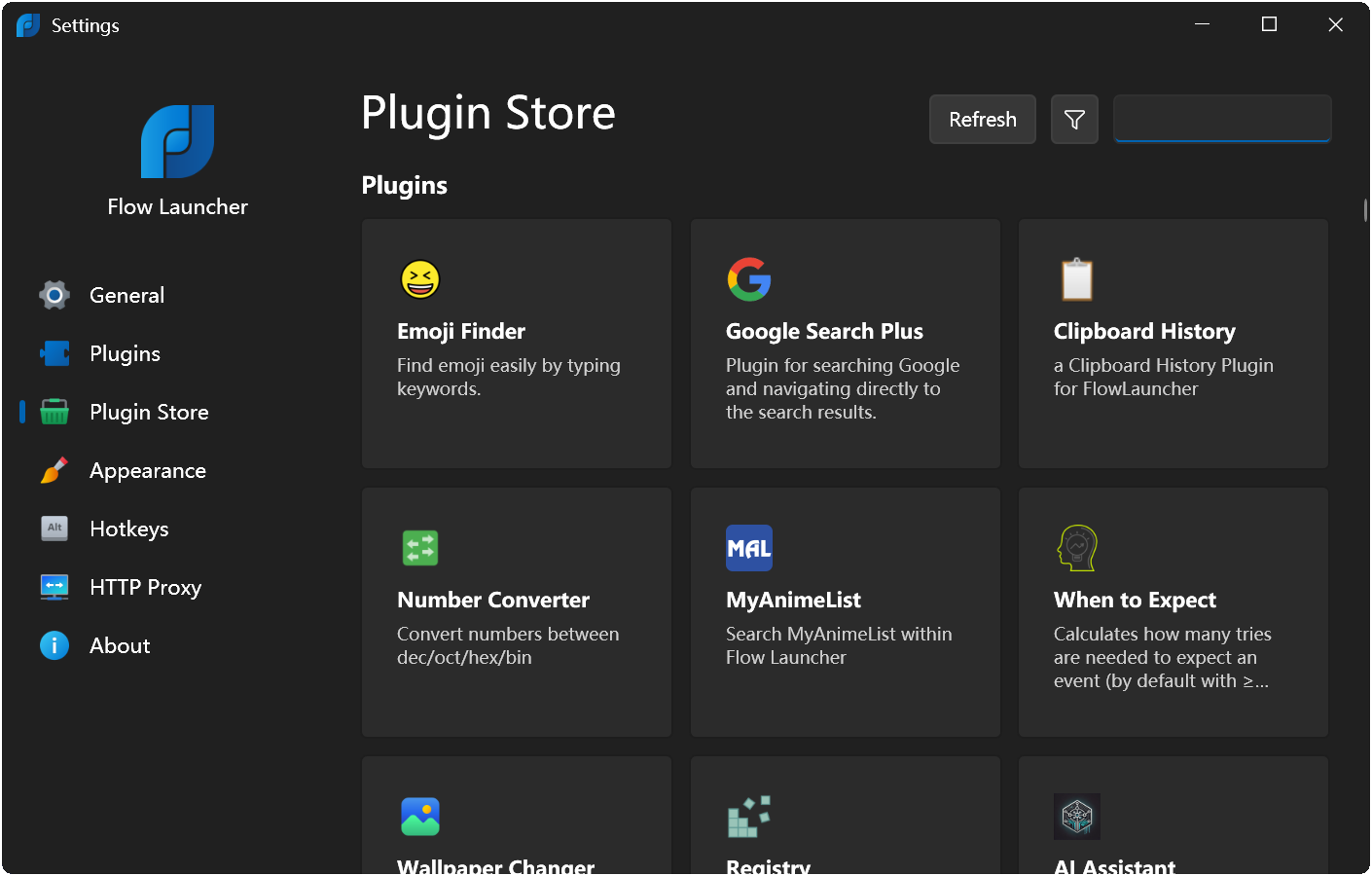 Flow Launcher overview