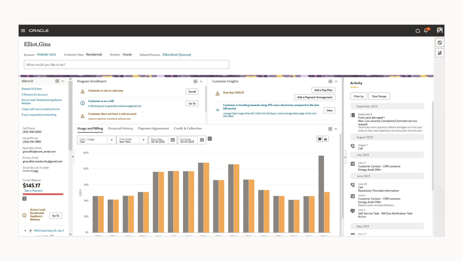 Oracle Cloud CRM