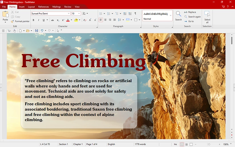 FreeOffice excel