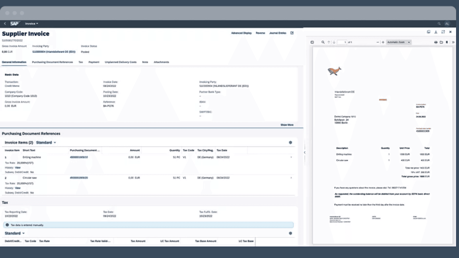 SAP Ariba supports vendor management