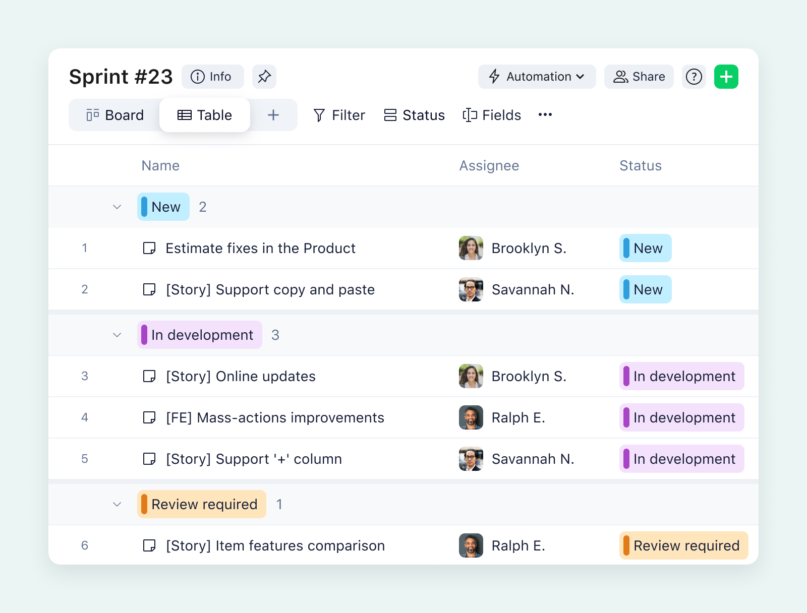 Wrike for project tracking